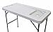 Goplus Folding Fish Table Fillet Hunting Cleaning Cutting Camping Sink Table Faucet with Sprayer and Drain Hosethumb 2