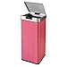 BestOffice 13 Gallon Trash can Automatic Sensor Free Touch Motion Garbage Bin Stainless Steel