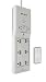 Belkin 8-Outlet Conserve Switch Surge Protector with 4-Foot Cord and Remote, F7C01008q,White primary