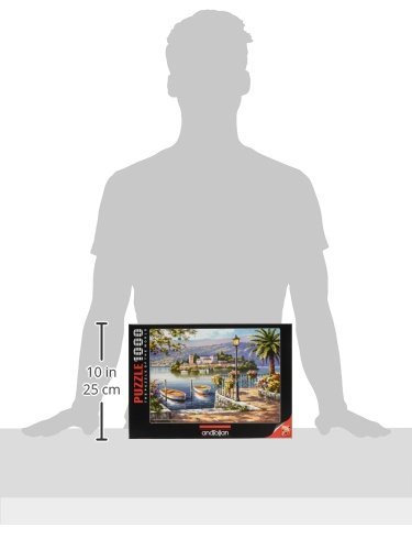 Seaside Port Jigsaw Puzzle, 1000-Piece