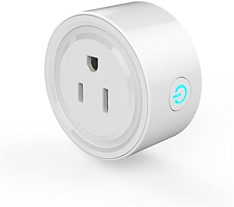 Case of 50,WAZA Smart Plug Wi-Fi Mini Socket Outlet Compatible with Alexa Wireless Control Your Devices Timing Function For Smart Phone Voice Control for Home Appliances White