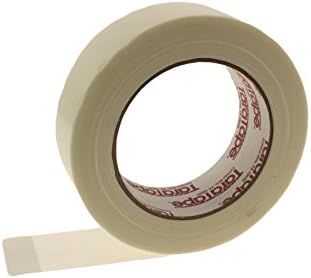 1 1/2" Filament Strapping Tape 1.5 in HEAVY DUTY Fiberglass Packaging Tape Reinforced Glass Strand String Strapping Tape Packing Bundling Wrapping Palletizing Transparent Clear 4 Mil x 60 yd