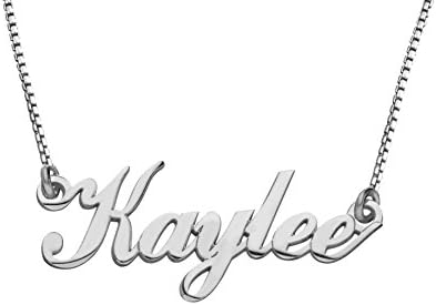 Personalized Name Necklace Customized Name Necklace 925 Sterling Silver Gift for Girls