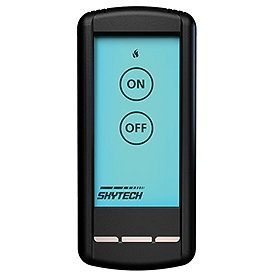 Skytech 5001 Fireplace Remote Control System with Backlit LCD Touch Screen On/Off