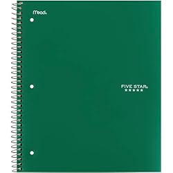 Five Star Spiral Notebook + Study App, 5