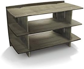 Legaré Furniture TV Media Stand, Standard Storage Unit for Bedroom, Basement, and Playroom, Grey Driftwood