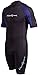 NeoSport Men's 3mm Short Wetsuit - Scuba Diving, Snorkeling and Water Sports - Comfort, Flexible and Anatomical Fit - Internal Key Pocket and Adjustable Collar