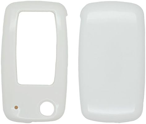 BROVACS Paint PVC Colour Shell Cover ABS Hard Case Holder Compatible with VOLKSWAGEN PASSAT SKODA SEAT Flip Remote Key Fob SV0801 White - Image 3