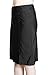 COCOSHIP Lady's Solid Skirted Cover Up Swim Modest Coveraged Skirt Open-Side Swimdress(FBA)