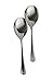 Set of 2 Stainless Steel Large Serving Spoon - 10 inch - High Polish Finish - Buffet & Banquet Style - By Kitchen Winners