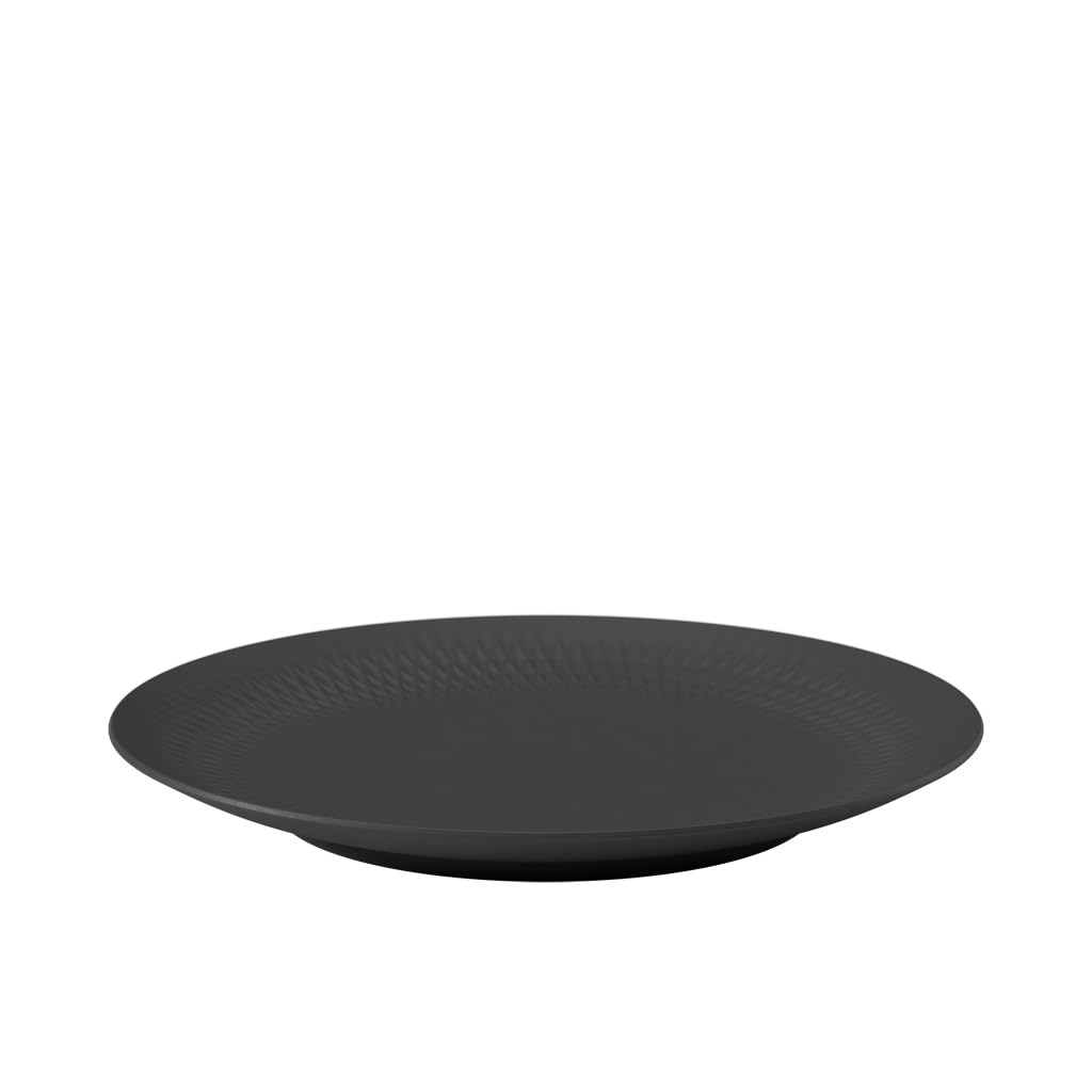 Villeroy & Boch 10-1682-2740 Manufacture Collier Noir Centre Pieces, Table Decoration for a Beautiful Spread, Premium Porcelain, Hand Wash, Black,32X3,5CM