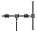 Rock Solid 4-Head Tripod Cross Bar