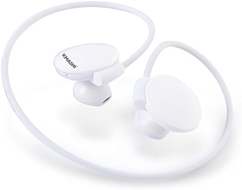 KMASHI® 17.1 gram Ultralight Wireless Bluetooth Headset Earbuds Earpiece Jogger Running Stereo Music Sports Exercise Headphones Earphones Built-in Micro USB Charging Port, Microphone Handsfree Comfortable Wearing with High Connection Quality and Echo Cancellation For iPhone 6 Plus 5S 4S, iPad 1 Mini Air 2, Samsung Galaxy S5 S4, Kindle Fire HD, Google Nexus 7 9 10, HTC One M8 M7 and Other Smartphones