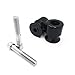 HTTMT MT221-012-BK Black Swingarm Spools Compatible with Kawasaki Ninja 250R 650R Zx 6R 9R 10R 12R 14R Z1000