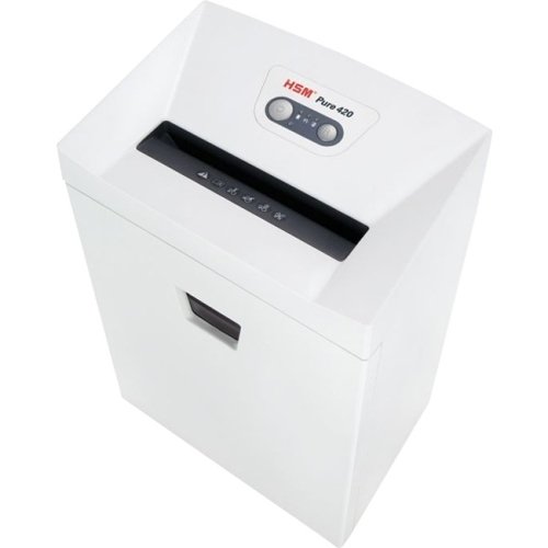 HSM-Pure-420-Strip-Cut-Shredder-shreds-up-to-24-sheets-92-gallon-capacity