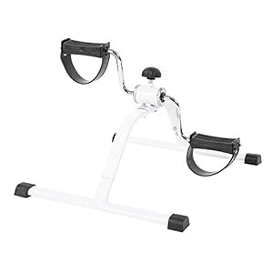 Mini Exercise Bike, Multifunctional Assembled Pedal Exerciser Hand Foot Pedal Trainer Elderly Bicycle Exerciser for Legs and Arms Workout