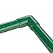 FORMUFIT 1” 90 Degree Elbow Furniture Grade PVC Fitting in Green, Made in USA, UV-Resistant, Impact-Proof, 1.315” Actual Socket Diameter (Pack of 4) - F00190E-GR-4
