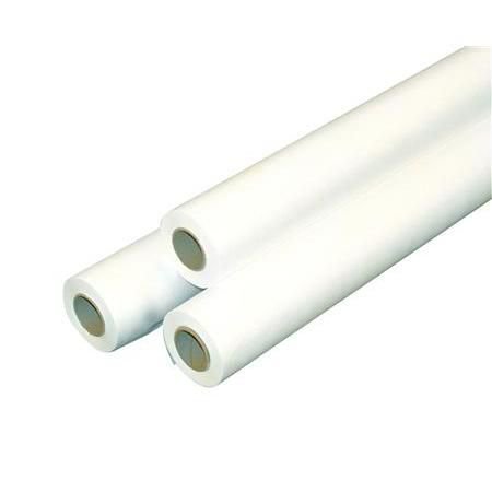 Exam Table Paper Rolls by ScripHessco - Chiropractor and Medical Table Paper - White, Crepe Finish - Strong, Absorbent Paper Protects Table, Provides Comfort - 12 Rolls, 18 Inches Wide x 125 Feet Long - Thumbnail 3