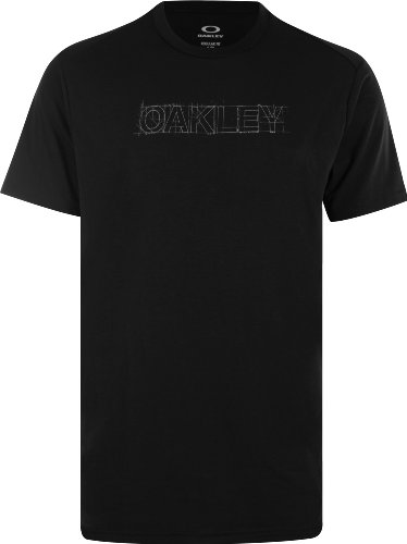 Oakley Men's Sketch Tee Jet Black Size Medium