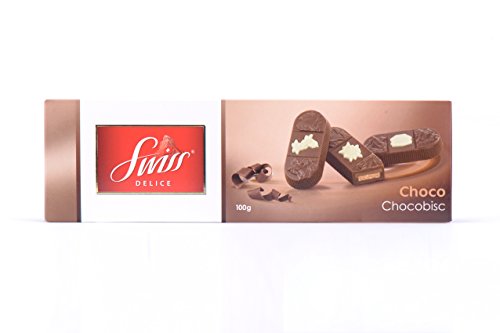 Печенье swiss delice шокобиск меренги/лесн.ореха в шок.100г (7617400097184)