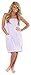 VEAMI Women's Spa Wrap Towel with Snap Closure -Sweet Boysenberry-Medium/Large