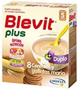 BLEVIT PLUS DUPLO 8 CEREALS AND COOKIES Maria