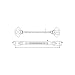 Teng Tools 6 Piece Double Flex Wrench Set - TT6506, Silver