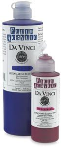 Da Vinci Paint 983-1A 4 oz Fluid Acrylic Paint - Sepia