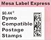 Dymo Compatible SHIP-30915 Endicia Internet Postage Stamps (700 per Roll)
