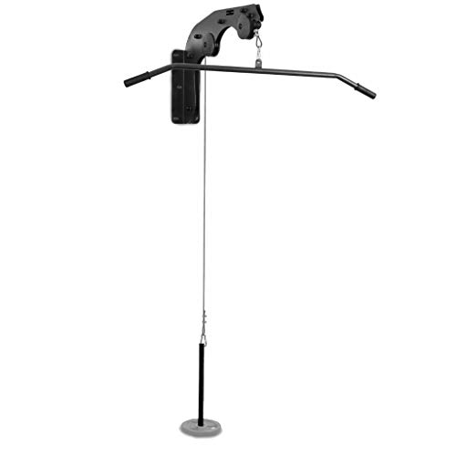 Senshi Japan Wall Mounted Pulley Cable Machine - Perfect For Lat Pull Downs, Tricep Extensions, Tricep Pull Downs And All Cable Machine Exercises - The Ultimate Piece Of Home Gym Equipment