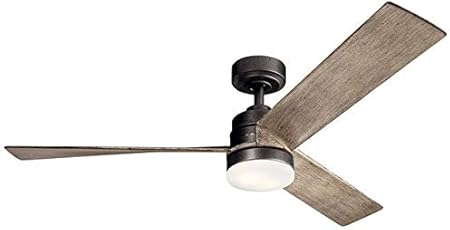 Kichler 300275avi Spyn 52 Ceiling Fan With Led Lights And Wall