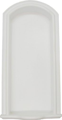 Henta Brava I Wall Niche DIY Recessed Mount Paintable ABS Plastic (White 40" L x 20 1/8" W x 7 1/2" D)