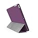 KHOMO iPad Mini 1 2 3 Case - Dual Series - Ultra Slim Purple Cover with Auto Sleep Wake Feature for Apple iPad Mini 1st, 2nd and 3rd Generation