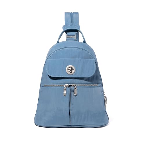 Baggallini Naples Convertible Small Daypack Sling Crossbody, Cornflower