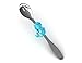 Kids Divided Plate with Utensils - Children's Meal Set with Plate, Fork and Spoon - Mermaid