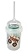 nuspin kids 8 oz Sip & Spin Straw Cup + Bonus Zoomi Straw, Monster Trucks Race When You Drink