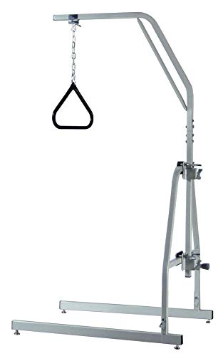Lumex Floor Stand for Versa-Helper Bed Trapeze, Chrome, 2840A - Thumbnail 2