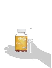 Marca Amazon - Revly B-Complex, 70 Gummies, 70 Day Supply, Vegan, Non-GMO