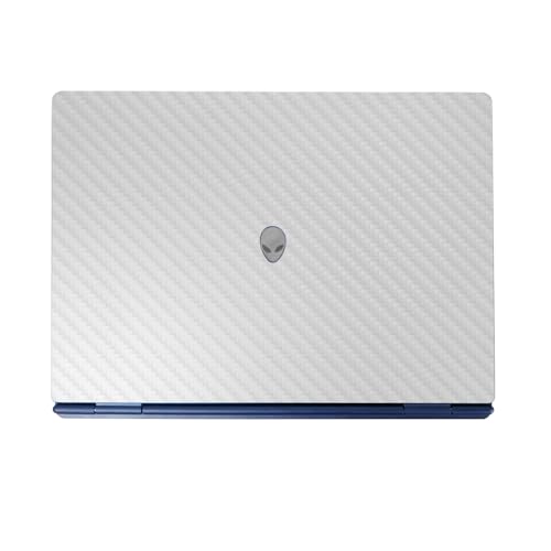 Carbon Fiber Laptop Skin Compatible with Alienware 16/16X Aurora (2025) - Solid…