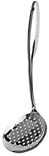 11'' Stainless Steel Skimmer Spoon Cooking And Kitchen Gadget - Mirror Polishing