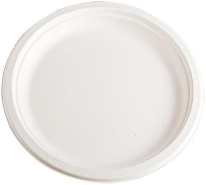 Biodegradable 9 inch Classic Round Plate (Pack of 25) by Stalkmarket