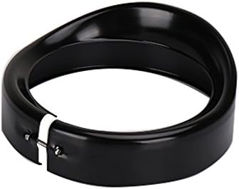 XINYOU Black Trim Ring Fits 7inch Round Motorcycle Led Headlight for Harley Davidson 83-13, FLST 86-14, FLD 12-14, Touring Bikes, Road King 94-14