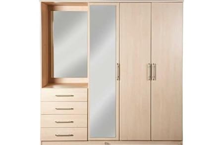 Vancouver Wardrobe Fitment Maple Effect Amazon Co Uk Kitchen