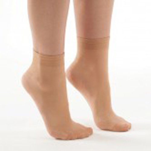 Angelina 40D Nylon Ankle Socks, 6 Pairs per Pack Buy Online in UAE
