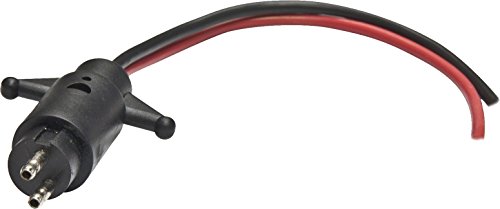 SeaSense Male Motor Side Trolling Connector with 10 Gauge/2 Prong/2-Wire, 12 V