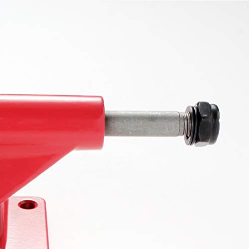 LOSENKA Crusier Skateboard Trucks 3.25-inch for 22-inch Fish Skateboard Aluminum Alloy Truck (2 Sets) (red)