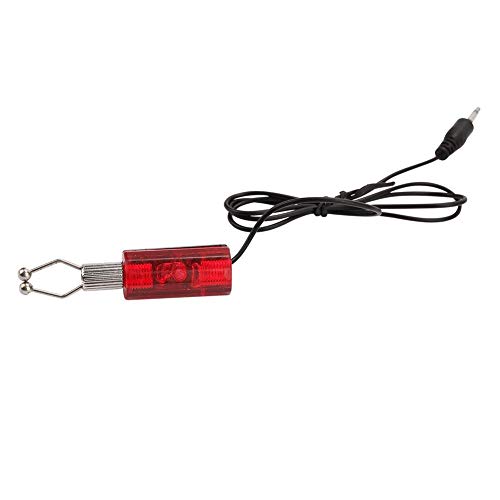 Dilwe Fisch Bissanzeiger, Elektronische LED Helle Fischerei Kettenbissanzeiger Kettenaufhänger Swinger für Angeln im… – Bild 4