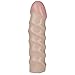 Doc Johnson Vac-U-Lock - Raging Hard-Ons - 6 Inch Dong (5.9 in. Long and 1.5 in. Wide) - F-Machine and Harness Compatible Dildo - Great For Pegging - Vanilla