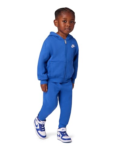 Club Fleece Front Zip Hoodie and Jogger Pants 2-Piece Outfit Set