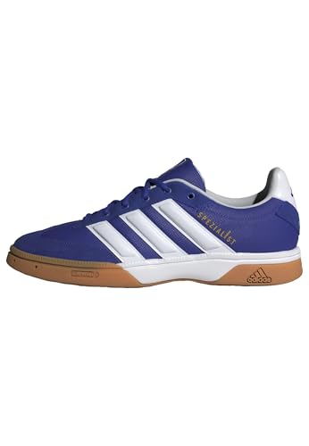 Adidas Uomo Spezial Indoor Shoes, Lucid Blue/Cloud White/Lucid Lemon, 36 2/3 EU
